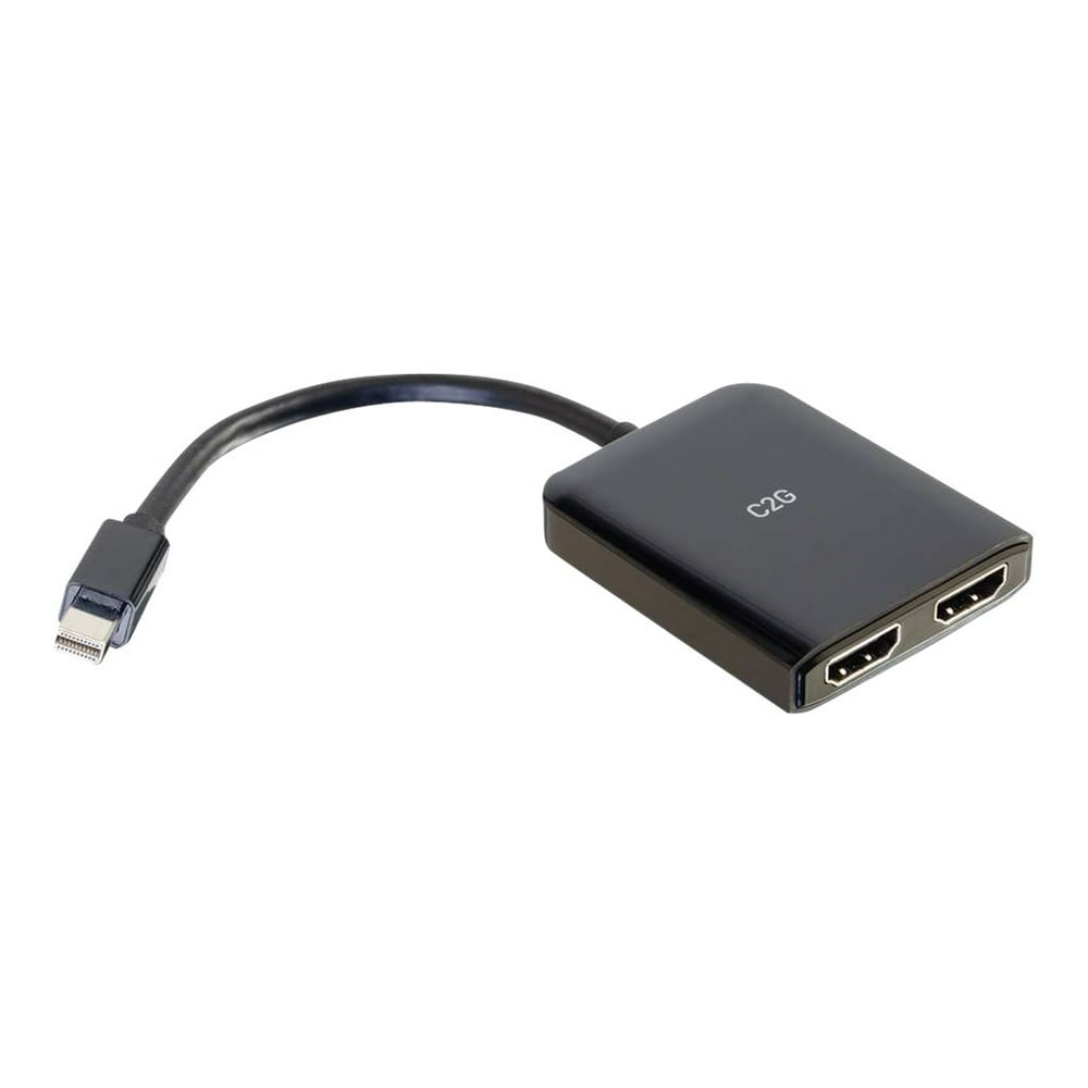 C2G 4K Mini DisplayPort to HDMI Monitor Splitter Dual Monitor Hub