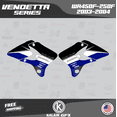 thumbnail image 3 of Kalair GFX Graphics Kit for Yamaha WR250F (2003-2004) Vendetta Series, 3 of 5
