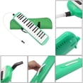 thumbnail image 3 of 32 Keys Melodic Professional Musical Keyboard for Music Student Beginners Green, 3 of 7
