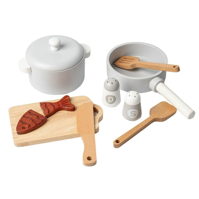 BELOVING Kitchen Toyset Miniature Interest Development Wooden Toy Montessori Kitchen Toys