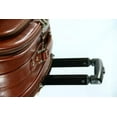 thumbnail image 5 of K-Cliffs Genuine Leather Rolling Briefcase Travel Luggage Laptop Bag, Brown Unisex, 5 of 6