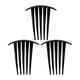 thumbnail image 1 of 3uds Pequeño Lateral Peine, Dientes Pelo Peine Pelo Clip Peine, Negro, 3, 1 of 6
