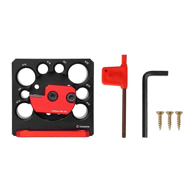 Juego de herramientas de fresado ajustable yuxing con taladro eléctrico Negro y rojo