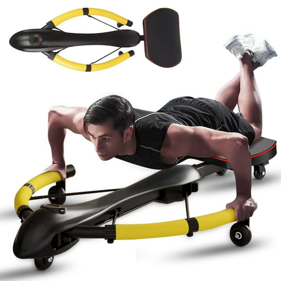 IMFit PowerArc Abdominal Machine | Adjustable Resistance Levels | Ergonomic Design | Compact and Portable | Multi-Functional Core Workout Machine | 3 Gear Intensity Adjustment | 90° Extension Angle