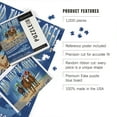 thumbnail image 3 of Lantern Press 1000 Piece Jigsaw Puzzle, Kentucky, Horse Racing Vintage Sign, 3 of 5