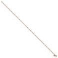 thumbnail image 2 of 14K Rose Gold Polished Fancy Link Anklet, 2 of 3