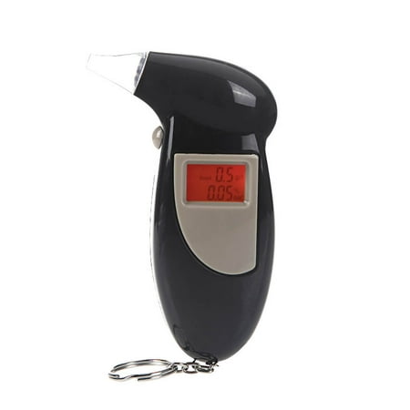 Digital LCD Backlit Display Breath Alcohol Tester Breathalyzer Audible (Best Way To Hide Alcohol Breath)