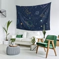 thumbnail image 2 of YFYANG Cartoon Cosmic Star Doodle Tapestry, Bedroom Dormitory Living Room Decoration Tapestrys Wall Hanging , 80 x 60 in, 2 of 8
