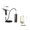 TM80S Black G, variant on Portable Airbrush Kit with Gravity Trigger Type Spray Gun for Art Model Body Paint Artist Makeup Nail Tattoos Cake Tools