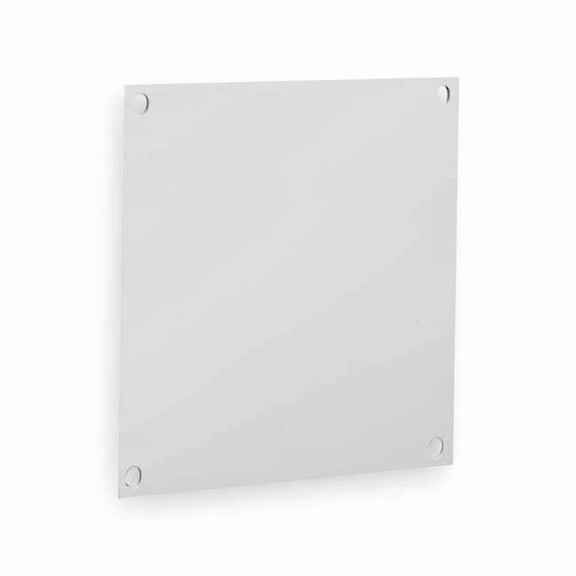 Wiegmann Interior Panel, 12 Gangs, Carbon Steel, Back Panel Box Type N1P0606