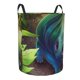 thumbnail image 2 of Cesta de lavandería plegable grande B-Ulbasaur, organizador de ropa, impermeable, se puede usar para guardar ropa, hogar, regalos y juguetes, 2 of 8