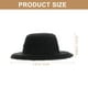 thumbnail image 4 of 20 mini sombreros formales negros para muñecas., 4 of 7