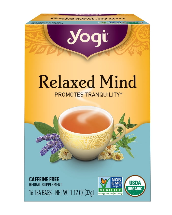 Yogi Tea, Relaxed Mind Tea, Tea Bags, 16 Ct, 1.12 OZ