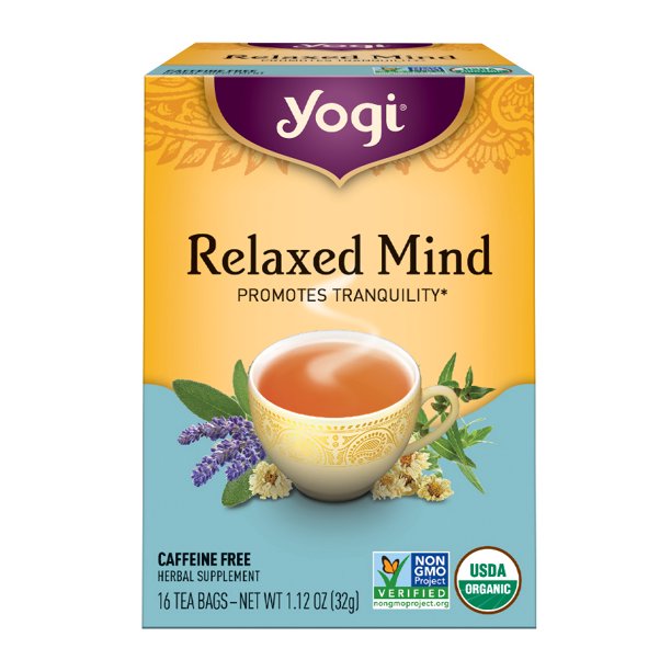 Yogi Tea, Relaxed Mind Tea, Tea Bags, 16 Ct, 1.12 OZ