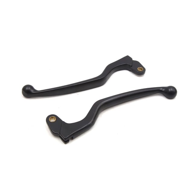 2pcs Manetas de Aleación Negro Palanca del Embrague del Freno Izquierdo para Moto GN GS125