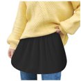thumbnail image 1 of Birdeem Womens Layered Tiered Sheer Solid Color Extender Half Slip Plus Size Skirt, 1 of 9