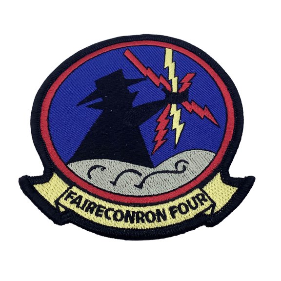 VQ-4 Squadron Patch - With Hook and Loop
