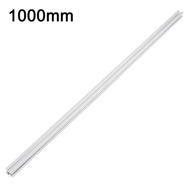 Super Volume, Suitable For 3D Printers And CNC Order Notes: Cut 1000mm European Standard 2020 T-Slot Aluminum Silver White