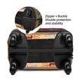 thumbnail image 3 of Haiem Graffiti Lamp Urban Scene Luggage Cover Printed Suitcase Covers for Luggage Elastic Washable Suitcase Protector Fits 18-32 Inch Luggage-Small, 3 of 8