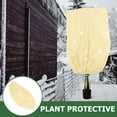 thumbnail image 4 of OULII 2Pcs Outdoor Plant Frost Protection Covers with Drawstring and Durable Tailoring, 4 of 4
