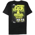 thumbnail image 5 of Camiseta gráfica de UFC Rockhold Vs Branch para hombre, negra, pequeña, 5 of 5
