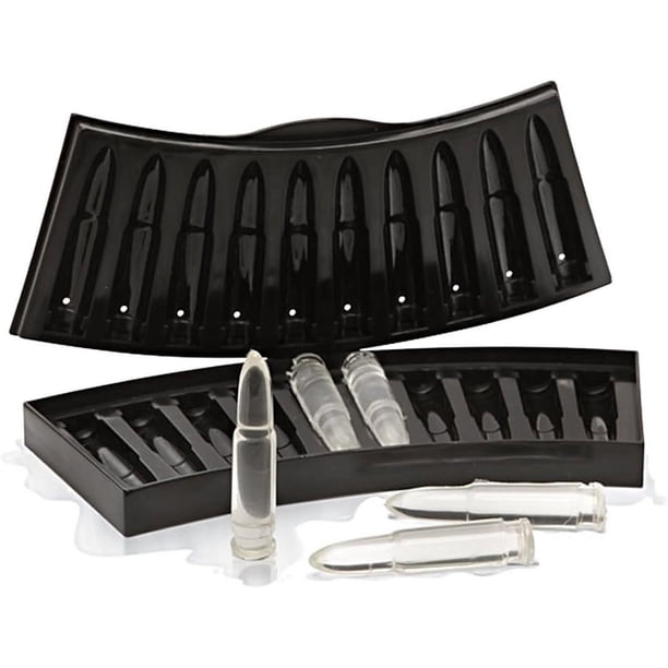 Bandeja de silicona para cubitos de hielo, moldes multiusos de diseño asombroso para hielo, chocolate y más, superficie antiadherente que garantiza una fácil liberación de los cubitos de hielo,