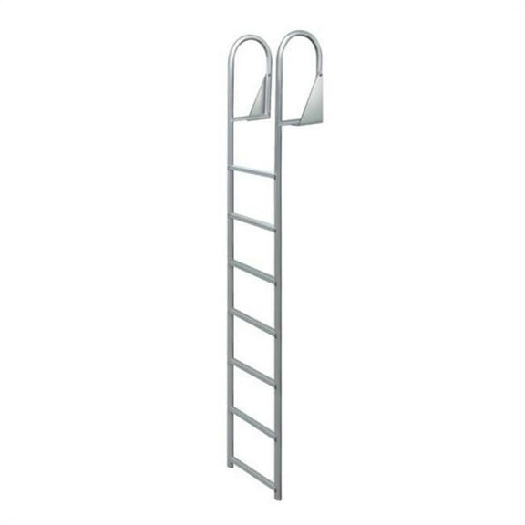 7 Step Anodized Aluminum Swinging Dock Ladder