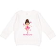 thumbnail image 2 of Inktastic Ballerina Tutu Princess Toddler Sweatshirt, 2 of 4