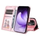 thumbnail image 3 of Funda tipo cartera GANGXUN para OPPO Reno 14 Pro 5G , diseño girasol, cuero PU, soporte, cierre magnético, tarjetero, 3 of 5