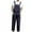 Black, variant on Hfolob Men's Cargo Pants Men Bib Overalls Fashion Relaxed Fit Casual Jumpsuit Cotton Lightweight Overalls With Pockets Comfort