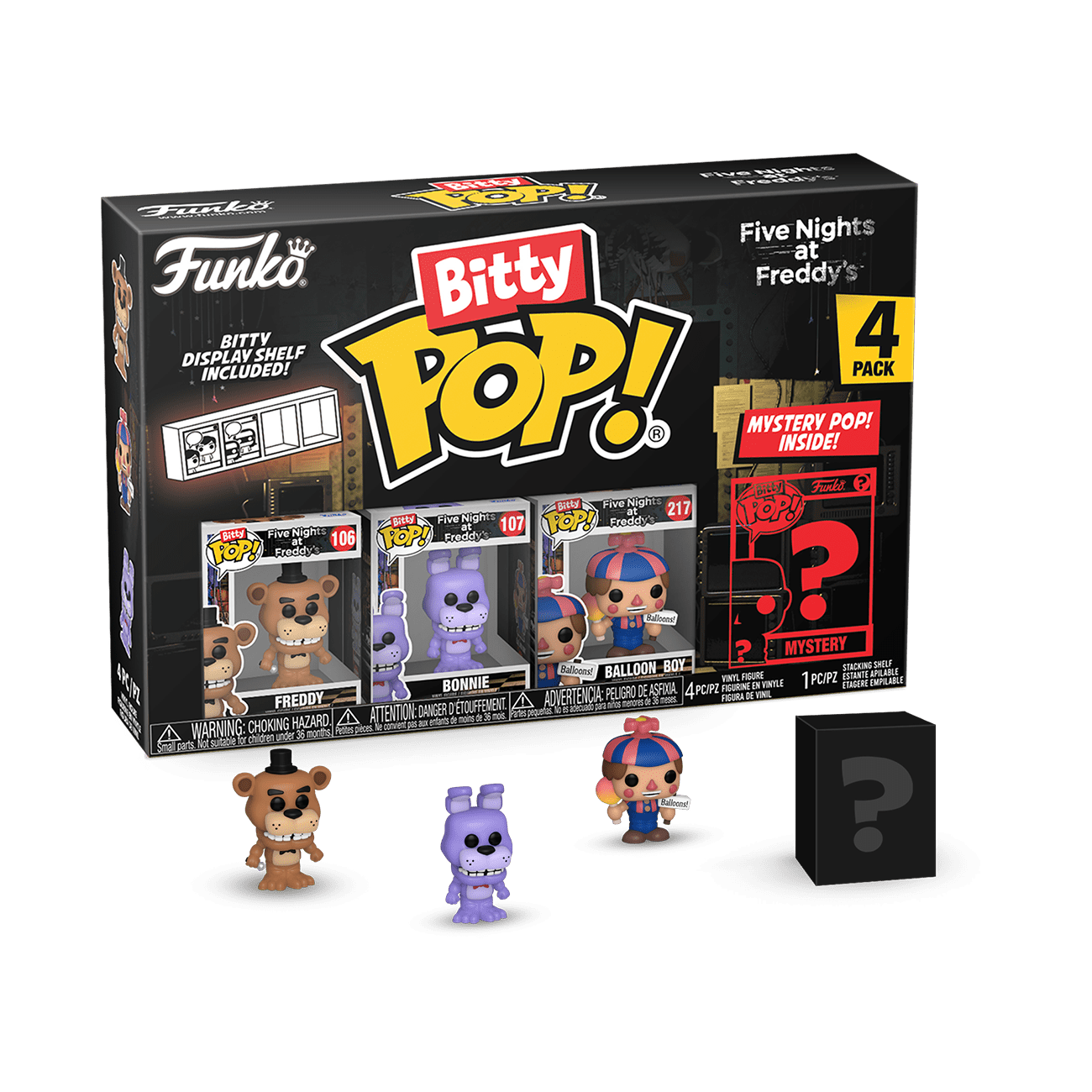 ゲームキャラクター five nights at freddy's10th MYSTERYMINIS Funko Five Nights at Freddy's 10th Anniversary Mystery Minis Blind