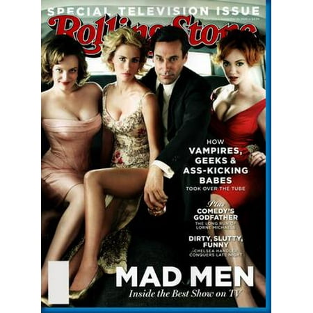 Mad Men Rolling Stone Cover poster Jon Hamm Don Draper Metal Sign 8inx 12in