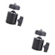thumbnail image 4 of Methold Ball Head Mini Tripod Swivel Flashlight 1/4 Camera Screw Camcorder Monopod LED Mount Flash Foldable Phone Adapter Light negro 2piezas, 4 of 6