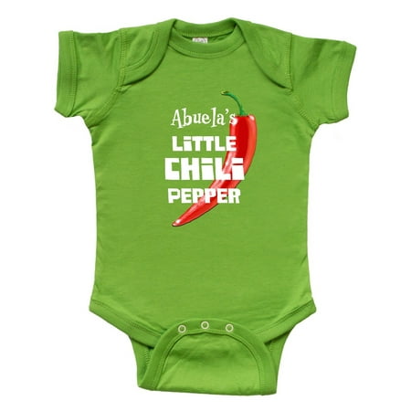 

Inktastic Abuela s Little Chili Pepper Gift Baby Boy or Baby Girl Bodysuit
