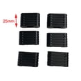 thumbnail image 3 of 6 Pcs Sangle de Pied en Plastique Noir pour Planche à Voile 2 Trous, 3 of 9