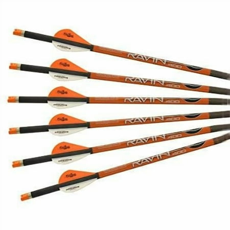 Ravin Crossbows Arrows - .003 - 400 grain (w/100 grain field tip) - 2 offset...