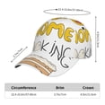 thumbnail image 3 of Baseball Cap, Home Cooking Trucker Hats Women Dad Hat for Workouts - Baseball hat Adjustable Size, 3 of 7