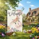 thumbnail image 5 of Yusimy Easter Flag Festive Holiday Design for Outdoor Yard Lawn Porch Home Easter Decor, 5 of 6