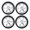 Silver Model C, variant on Yihuala 1/18 Remote Control Drift Wheel Tires With Metal Hubs Replacement Accessories For Model Vehicle Modified Accessories