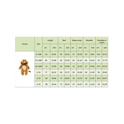 RUINIXCW Toddler Baby Lion/Horse Cosplsy Zip Front Plush Long Sleeve Hooded Jumpsuit