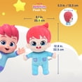 thumbnail image 4 of Muñeca de peluche Pinkfong Bebefinn de 30 cm para niños pequeños, 4 of 9