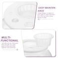 thumbnail image 4 of OUNONA Transparent Plastic Fish Tank for Desktop Feeding with Easy Maintenance and Fall Resistant Design, 4 of 8