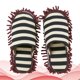 thumbnail image 2 of 1 par de pantuflas de chenilla para limpieza, fundas para zapatos de piso, mopas creativas con forma de pantuflas, mopas multifunción para uso doméstico (talla M), 2 of 7