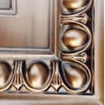 thumbnail image 2 of Drop-In, Glue-Up 2'x2' Faux Tin PVC Ceiling Tile In Aged Copper, Pack 0f 10 (40 sq/ft.), 2 of 6