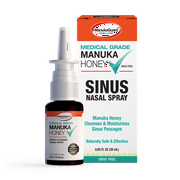 ManukaGuard Medical Grade Sinus Cleanser, GMO-Free, No Artificial Preservatives Nasal Spray (.65 Fl oz)