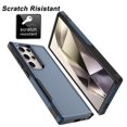 thumbnail image 5 of Galaxy S24 5G Case, 2 in 1 Phone Case for Samsung Galaxy S24 6.2" ,Takfox Shockproof Protection Heavy Duty Armor Hard Plastic & Rubber Rugged Bumper Cover,Blue, 5 of 10