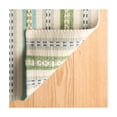 thumbnail image 3 of Dash & Albert Long Slade Handwoven Cotton Rug, 2' x 3', Teal, 3 of 7