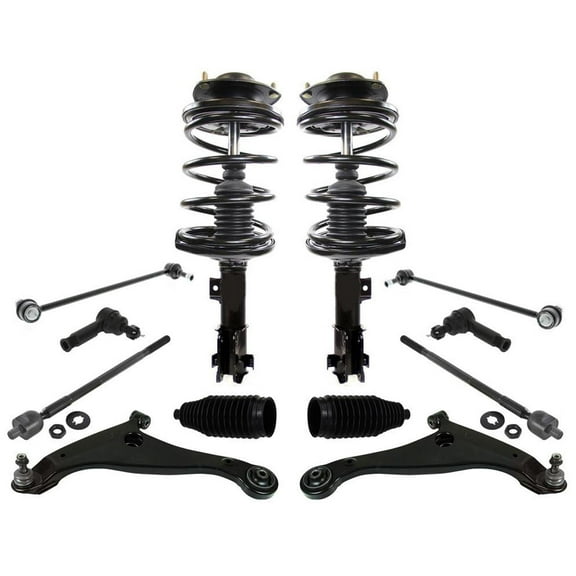 Front Coil Spring Struts 12pc Kit for Mitsubishi Galant 3.8L V6 2004-2009