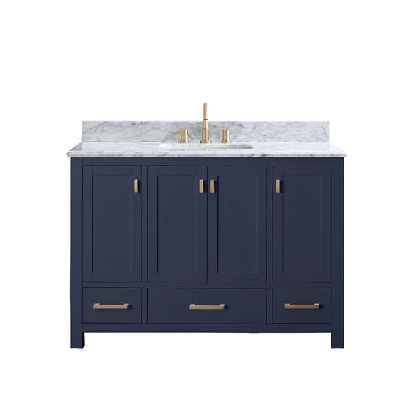 Avanity Modero-Vs48-C Modero 48" Free Standing Single Basin Vanity Set - Blue