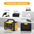 thumbnail image 6 of EchoNexus 1000W Portable Power Station,1024Wh LiFePO4 Battery Pack,Portable Solar Power Generators with 200 Watt Solar Panels Included for Outdoor Camping,Emergencies,Rv Essentials, 6 of 6